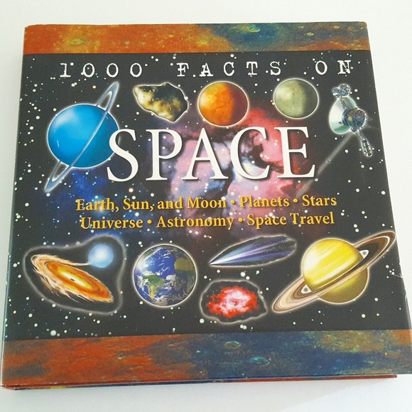 1000 Facts on Space by John Farndon 2002 HC Barnes & Noble ISBN 97807607… - Picture 1 of 12